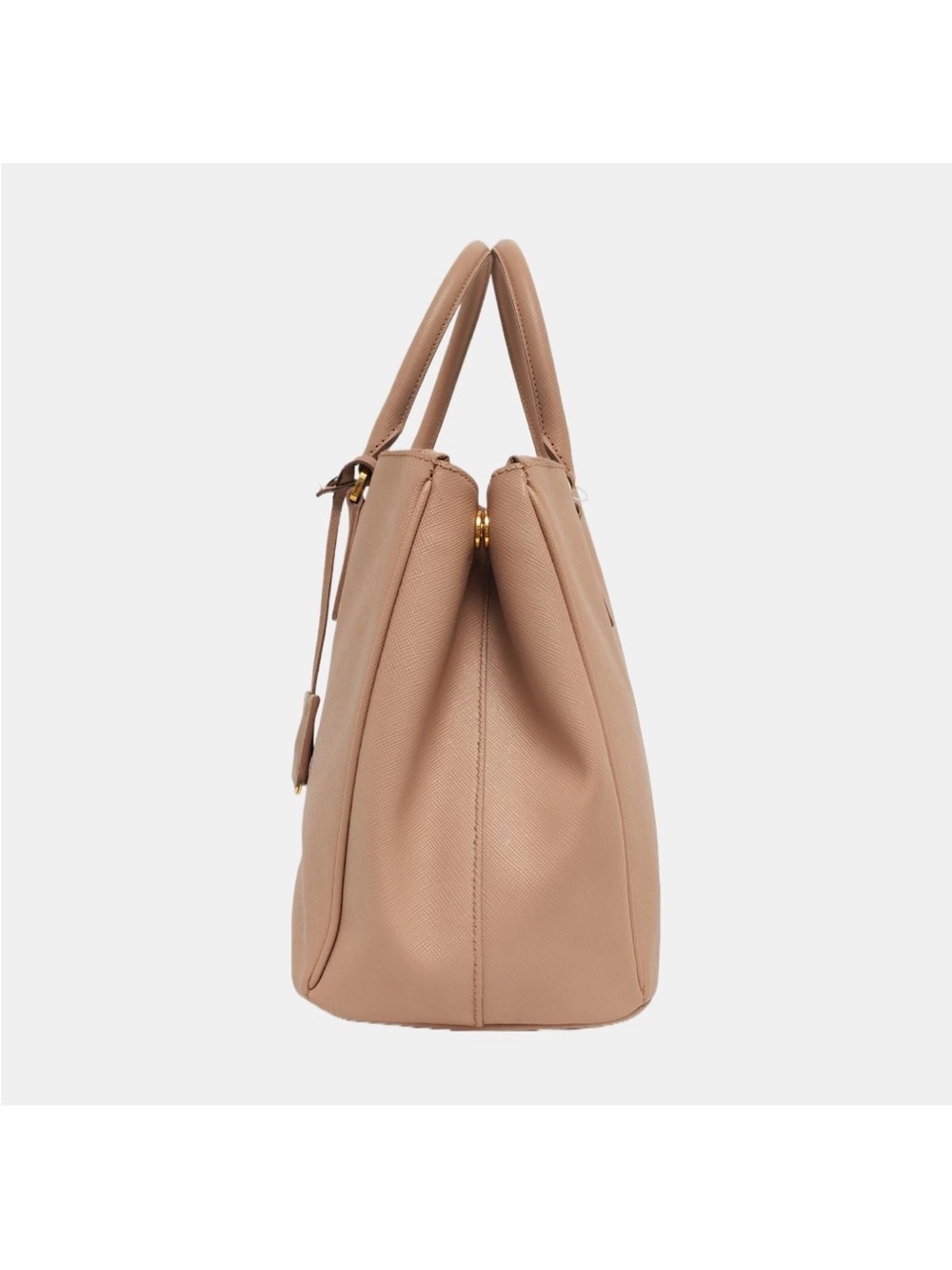 Prada Blush Saffiano Leather Satchel - Picture 2 of 9